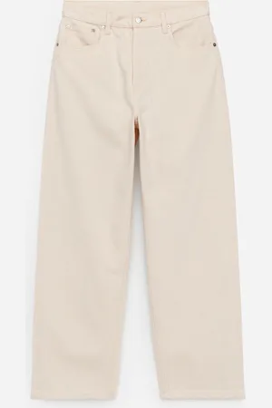 ARKET Mist Wide Jeans - Beige