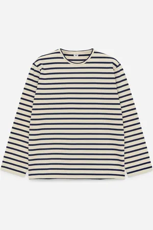 ARKET Langarmshirt - Blau|Mehrfarbig|Weiß