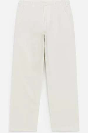 ARKET Lockere Canvas-Hose - Weiß
