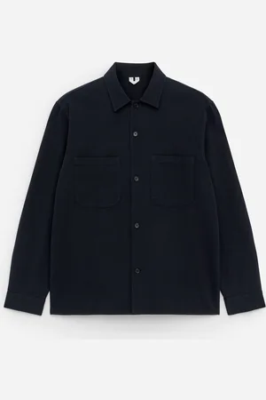 ARKET Overshirt Aus Baumwolltwill - Blau