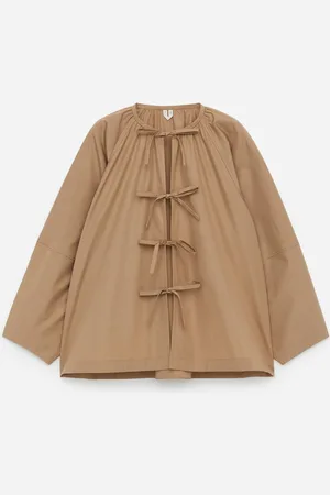 ARKET Bluse Mit Bindedetails