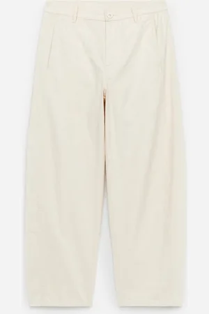 ARKET Chinohose Mit Barrel Leg - Beige