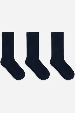ARKET Gerippte Socken Aus Supima-Baumwolle, 3Er-Pack