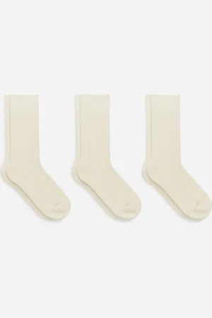 ARKET Gerippte Socken Aus Supima-Baumwolle, 3Er-Pack