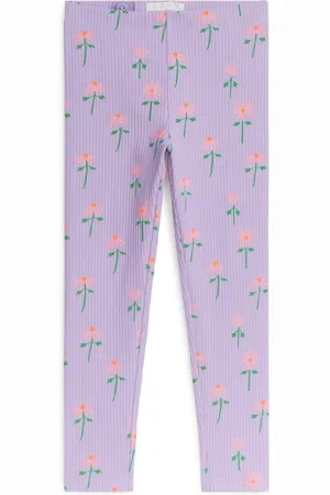 ARKET Gerippte Leggings - Grün