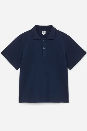 ARKET Pikee-Poloshirt - Blau