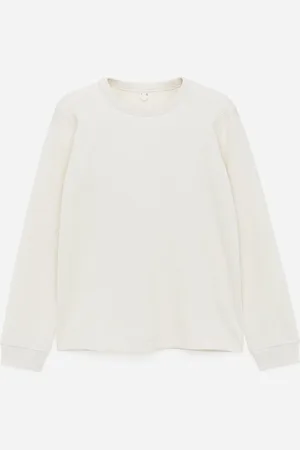 ARKET Sweatshirt Mit Waffelmuster