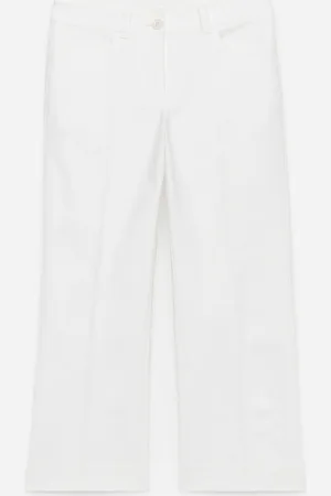 ARKET Baumwollhose Mit Bügelfalten