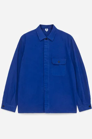 ARKET Overshirt Aus Canvas - Blau