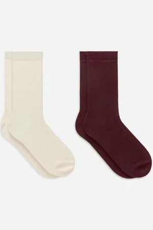 ARKET Socken Aus Seidenmischung, 2Er-Set - Lila