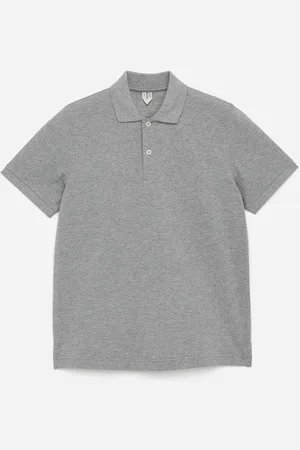 ARKET Pikee-Poloshirt - Grau