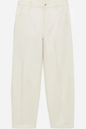 ARKET Elegante Denimhose - Weiß