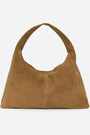 ARKET Veloursledertasche - Beige