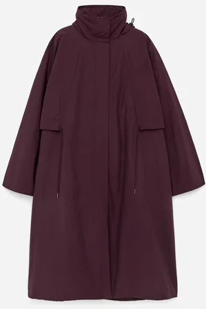ARKET Parka Mit Sturmleiste - Lila