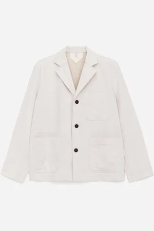 ARKET Baumwoll-Leinen-Blazer - Beige