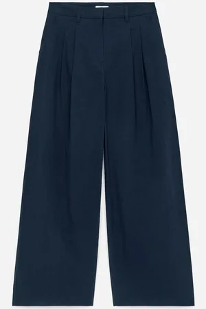 ARKET Bundfaltenhose - Blau
