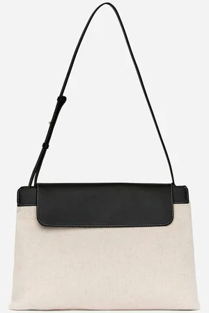 ARKET Tasche Aus Canvas Und Leder - Beige