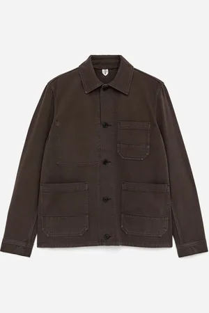 ARKET Überhemd Aus Überfärbtem Twill - Beige