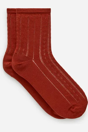 ARKET Pointelle-Socken - Orange