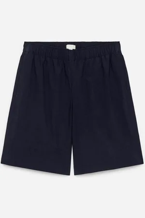 ARKET Shorts Aus Baumwoll-Popeline - Blau