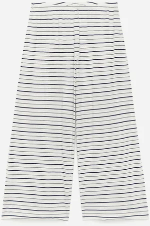 ARKET Baumwollhose - Schwarz|Weiß|Mehrfarbig