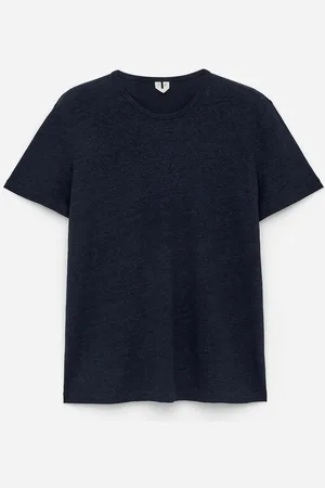 ARKET T-Shirt Aus Leinenmischung - Blau