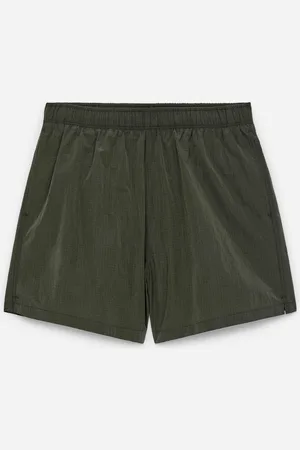 ARKET Ripstop-Badeshorts - Grün
