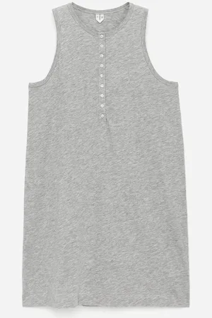 ARKET Tanktopkleid Aus Baumwolle - Grau