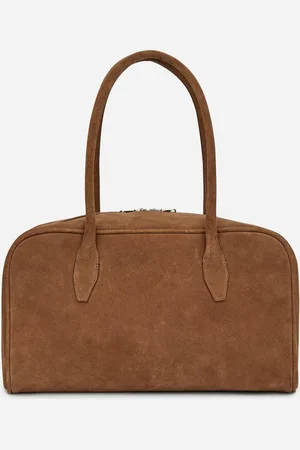 ARKET Bowlingtasche Aus Veloursleder