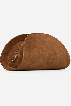 ARKET Clutch Aus Veloursleder
