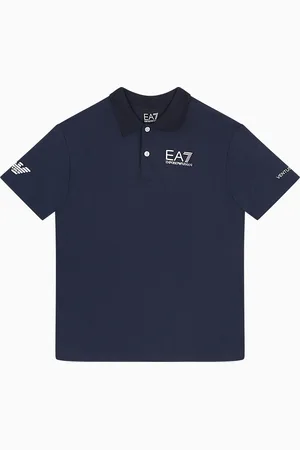 EA7 Tennis Pro Boy Poloshirt aus VENTUS7-Funktionsgewebe