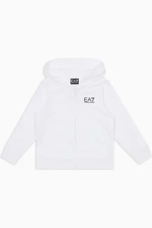 EA7 Core Identity Boy Sweatshirt aus Baumwolle