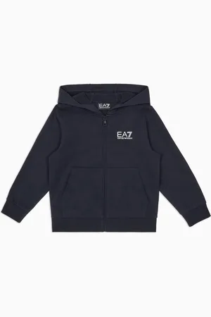 EA7 Core Identity Boy Sweatshirt aus Baumwolle