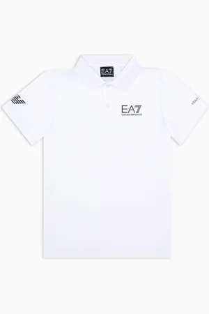 EA7 Tennis Pro Boy Poloshirt aus VENTUS7-Funktionsgewebe