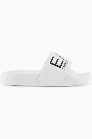 EA7 Pantolette mit Maxi-Logo