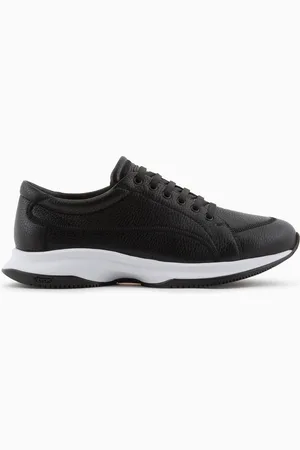 Giorgio Armani Sneaker aus Hirschleder und Leder