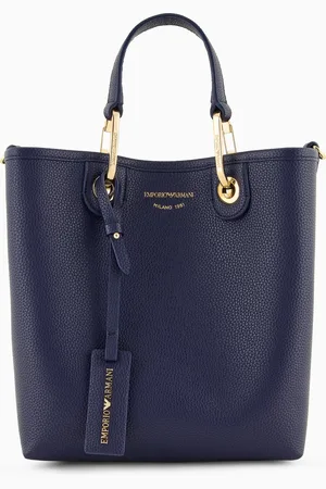 Emporio Armani Shopper MyEA im Hochformat mit Hirsch-Print