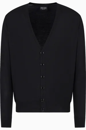 Giorgio Armani Geknöpfter Cardigan aus Schurwolle