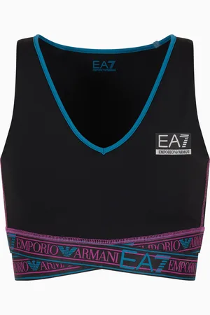 EA7 Dynamic Athlete Sport-BH aus VENTUS7-Funktionsgewebe