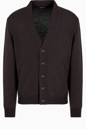 Giorgio Armani Geknöpfter Cardigan aus Schurwolle