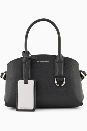 Emporio Armani Kleine Handtasche aus wiederaufbereitetem ASV-Leder