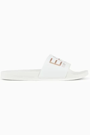 EA7 Pantolette mit Maxi-Logo