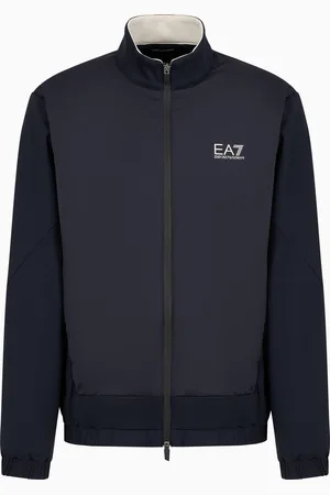 EA7 Golf Pro Sweatshirt mit Reißverschluss, gefertigt aus Stretchgewebe