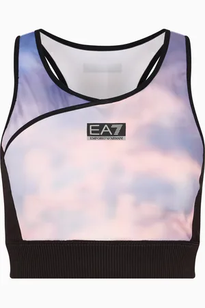 EA7 Dynamic Athlete Sport-BH aus VENTUS7-Funktionsgewebe