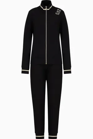 EA7 Core Lady Trainingsanzug aus Baumwollstretch