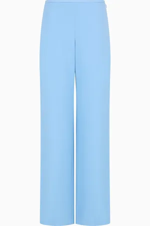 Emporio Armani Palazzohose aus Cady-Crêpe