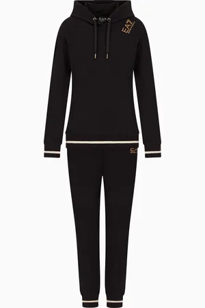 EA7 Core Lady Trainingsanzug aus Baumwollstretch