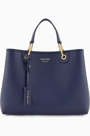 Emporio Armani Mittelgroßer Shopper MyEA mit Hirsch-Print
