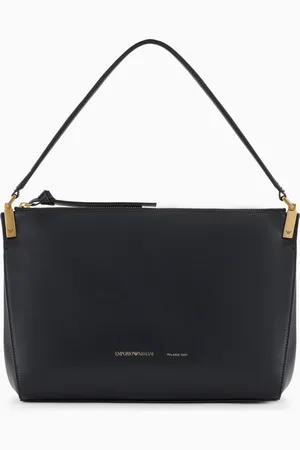Emporio Armani Mittelgroße Handtasche aus Glattleder