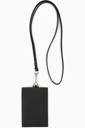 Giorgio Armani Kartenetui aus Glattleder